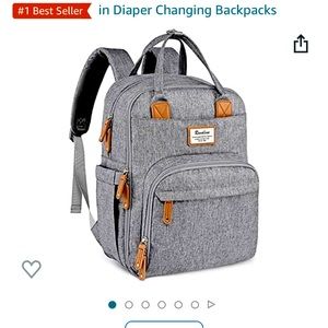 Diaper bag backpack